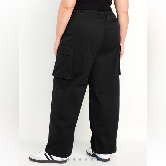 🖤Best Seller Extra High-Waisted Super Wide-Leg Cargo Pants - Picture 5 of 15
